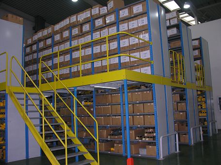 attic warehouse rack
